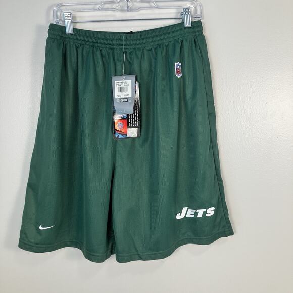 New York Jets Nike NFL On Field Mesh Practice Shorts Men's XL Green New VTG - Picture 1 of 15